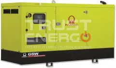 Дизельный генератор Pramac GSW 165 P В кожухе с АВР