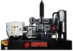 Дизельный генератор EuroPower EP 163 DE Открытая на раме Kubota D1105 trustenergo.ru